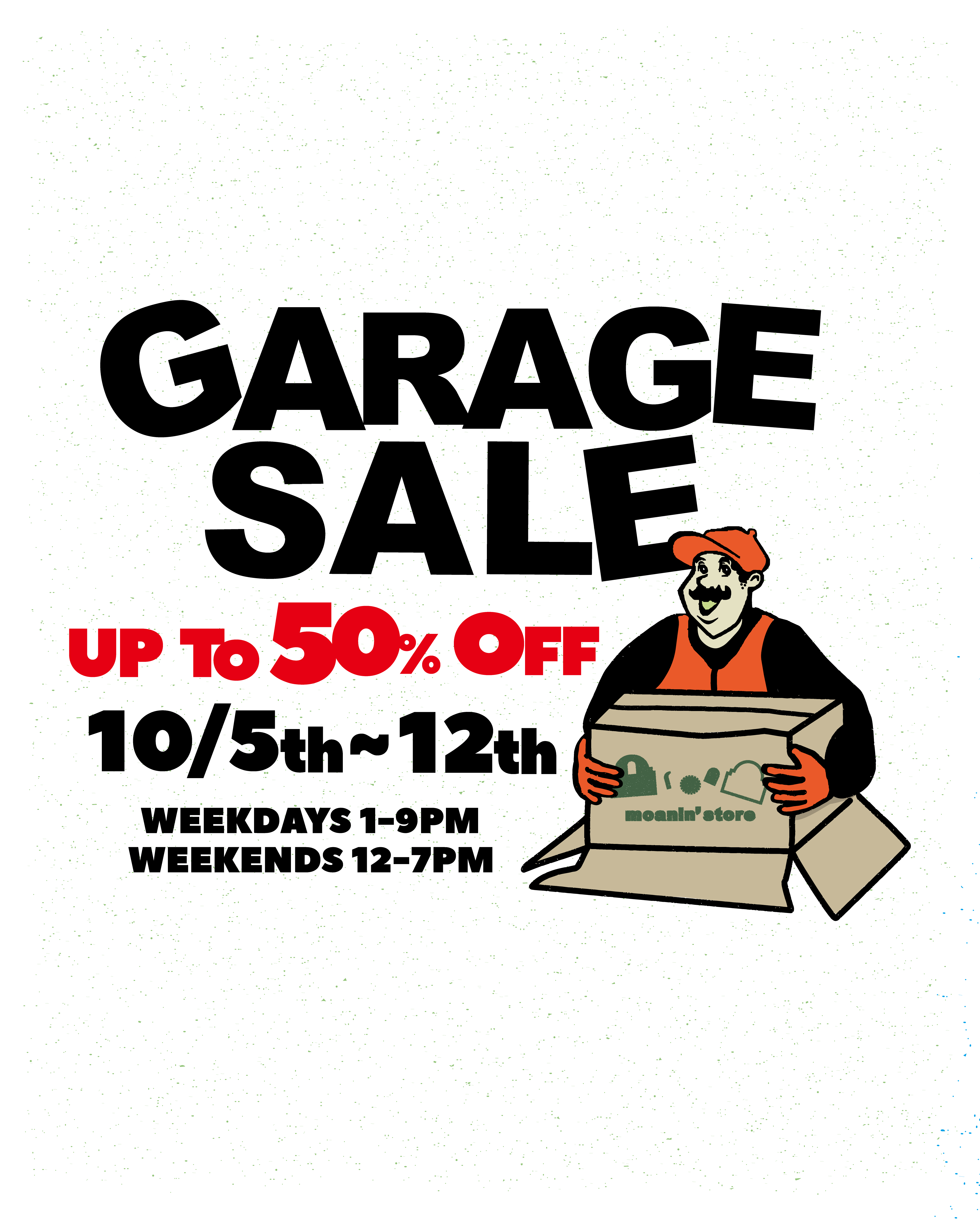 GARAGE SALE