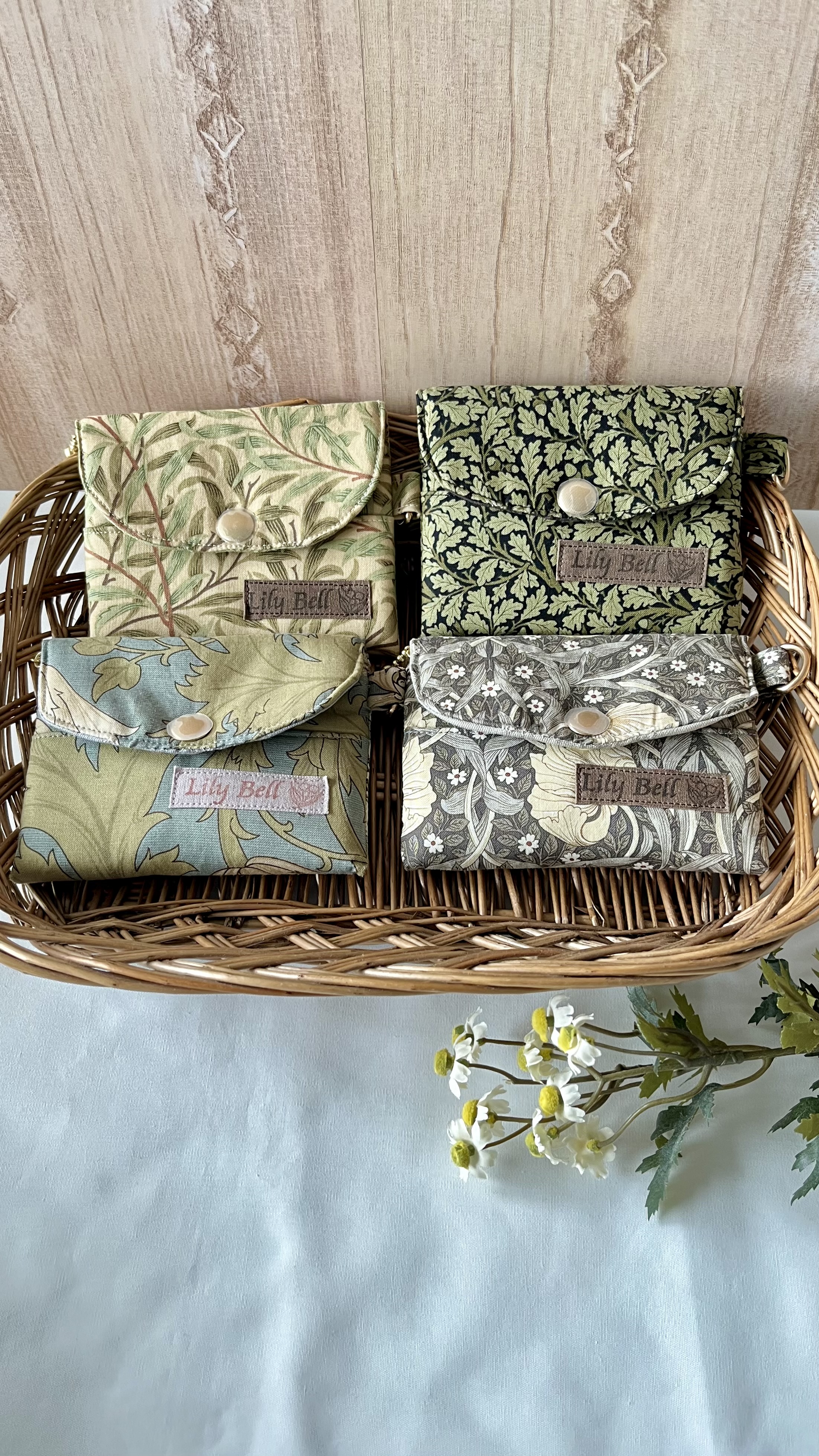 春のおでかけミニポーチ(大人カラー)