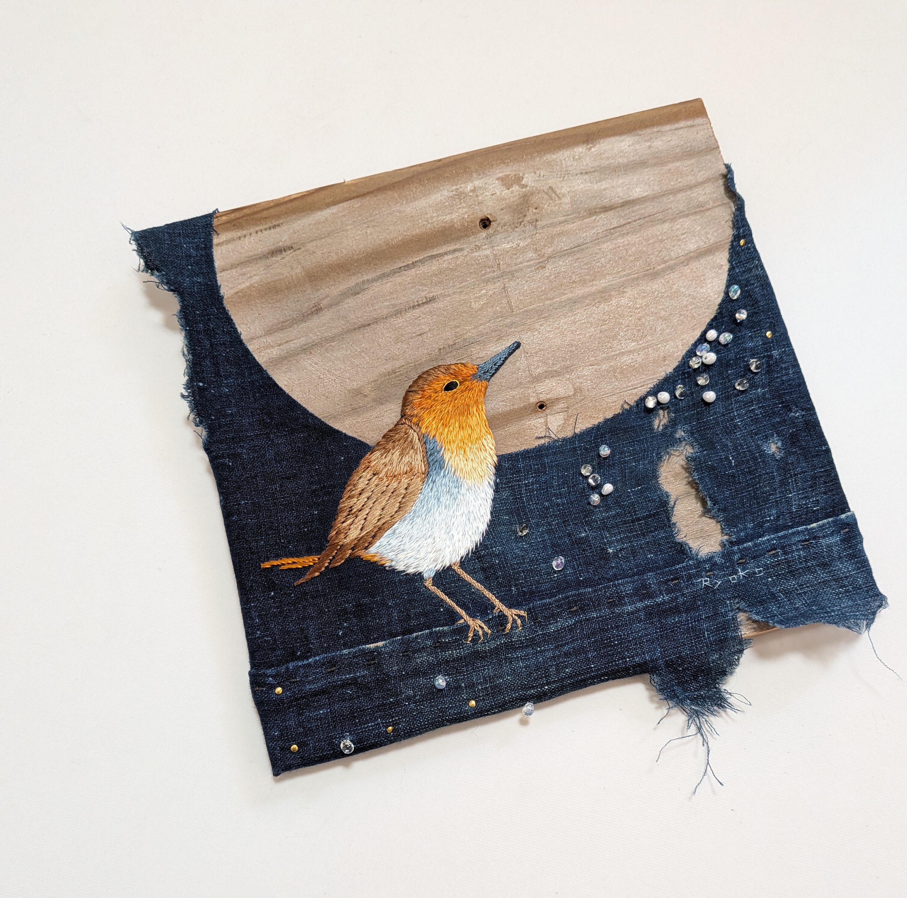 2026.4.27(mon)〜5.2(sat)
⼭﨑綾⼦ 刺繍展
「この⿃の、夢」
開催のお知らせ
