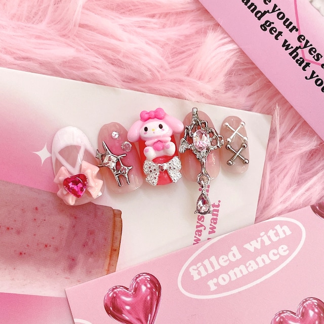 ネイルチップNewデザイン💗