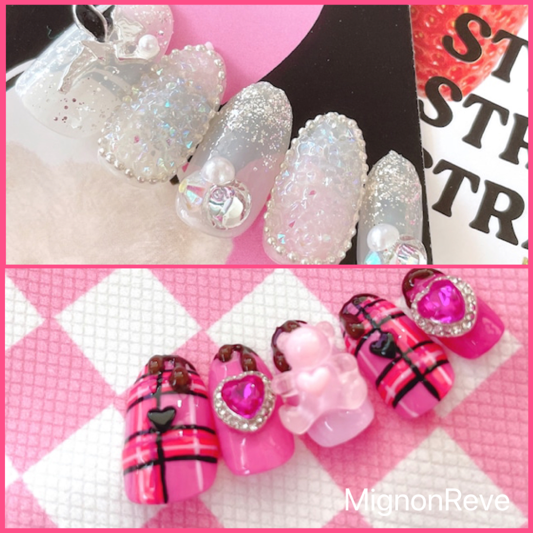 ネイルチップ💗NewデザインUP致しました🌈