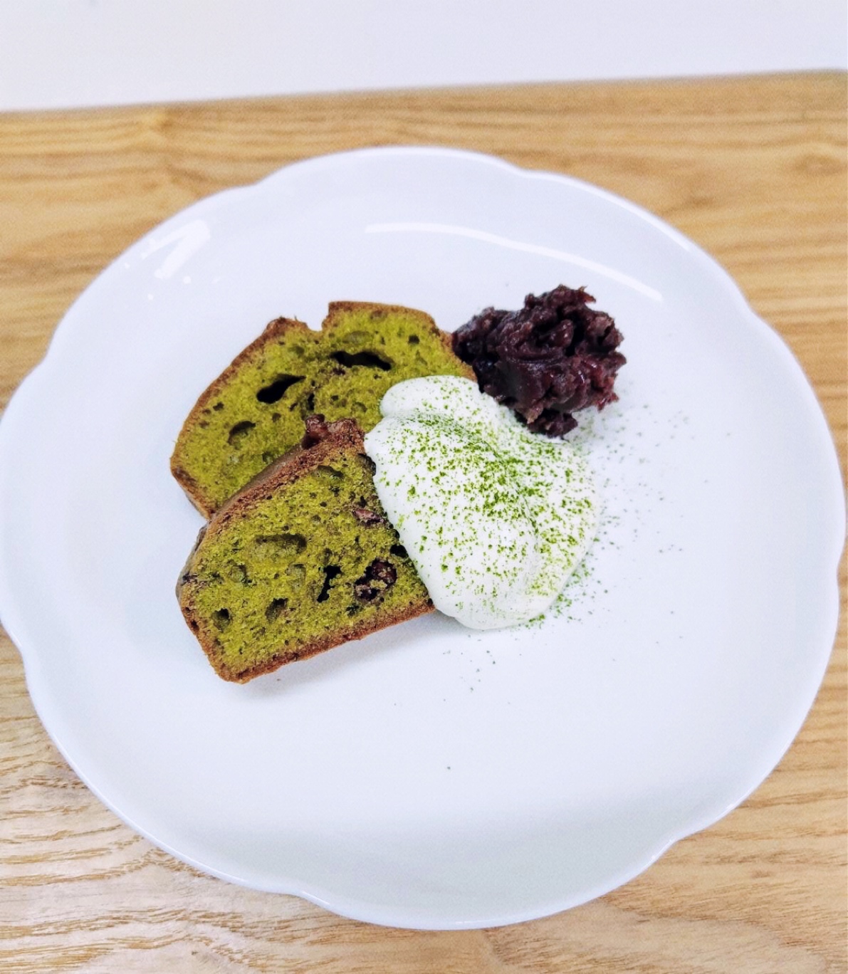 デカフェ抹茶スイーツのご紹介（No.11：デカフェ伊勢抹茶の抹茶パウンドケーキ）