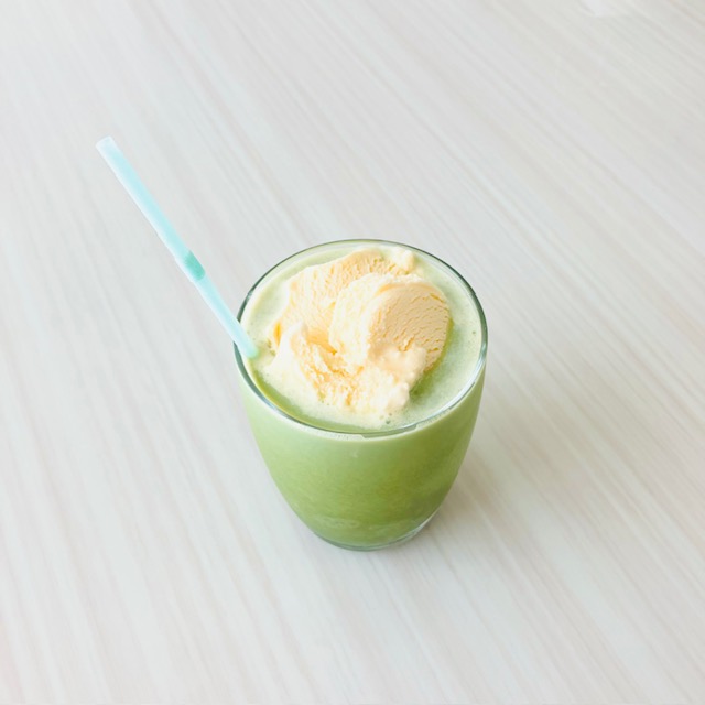 夏にぴったり！デカフェアイス抹茶ラテ＆バニラアイスアレンジ✨