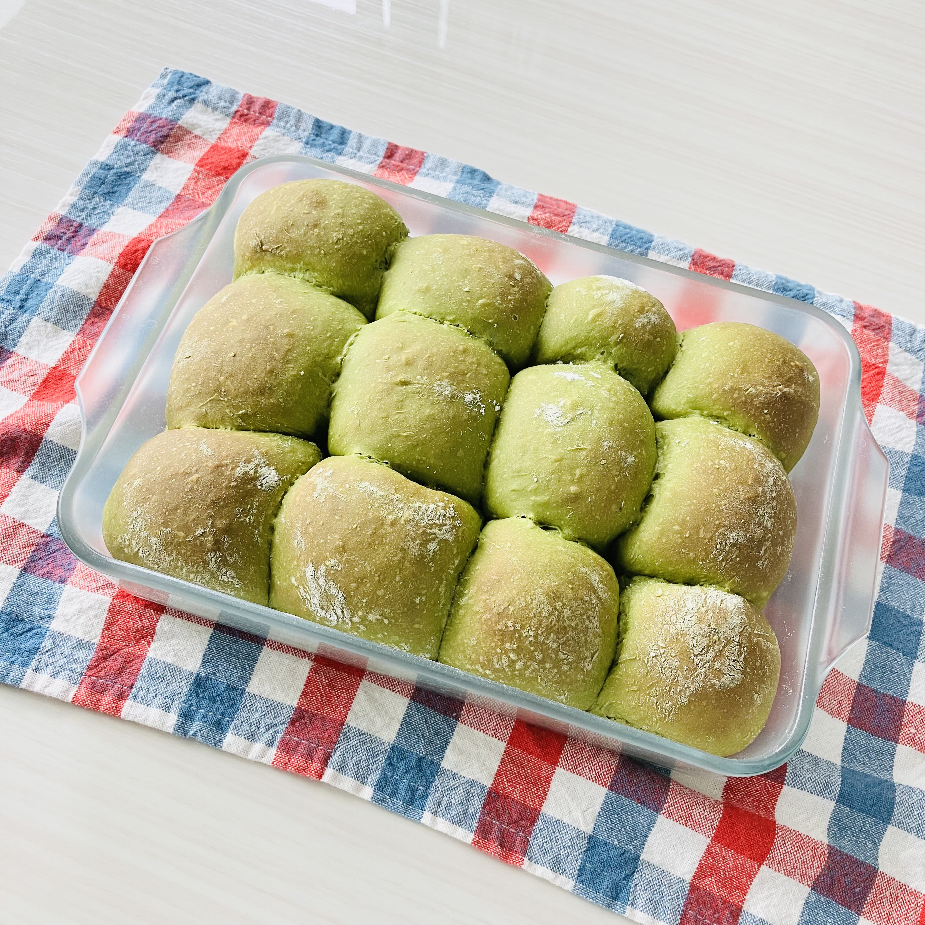 デカフェ抹茶スイーツのご紹介（No.17：デカフェ伊勢抹茶のちぎりパン）