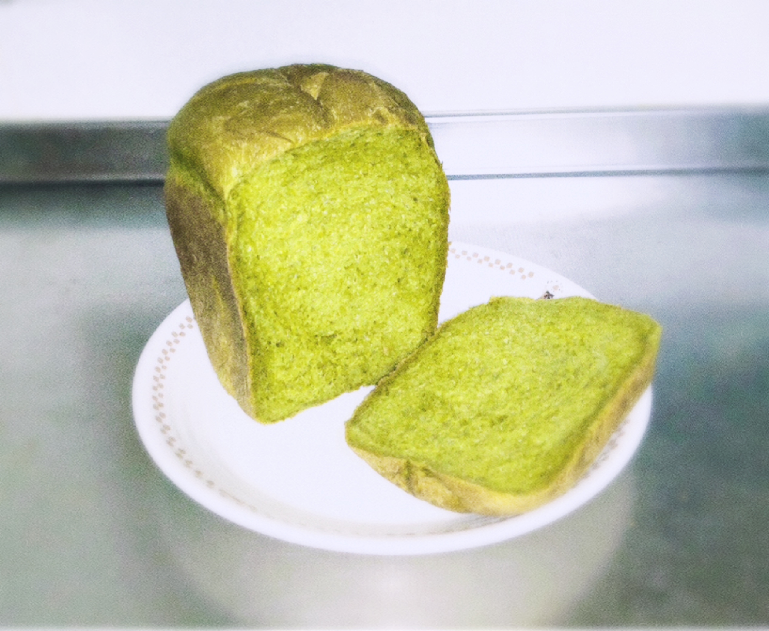 デカフェ抹茶スイーツのご紹介（No.5：デカフェ伊勢抹茶の抹茶食パン）