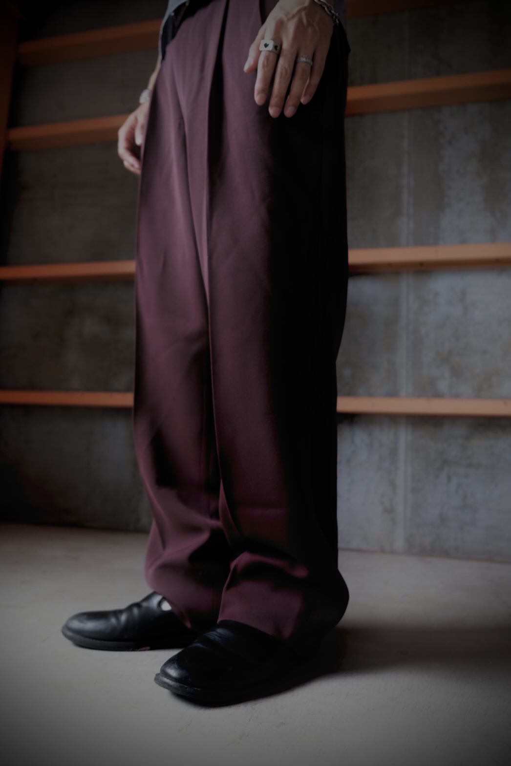 【おすすめ商品】あずき色スラックス