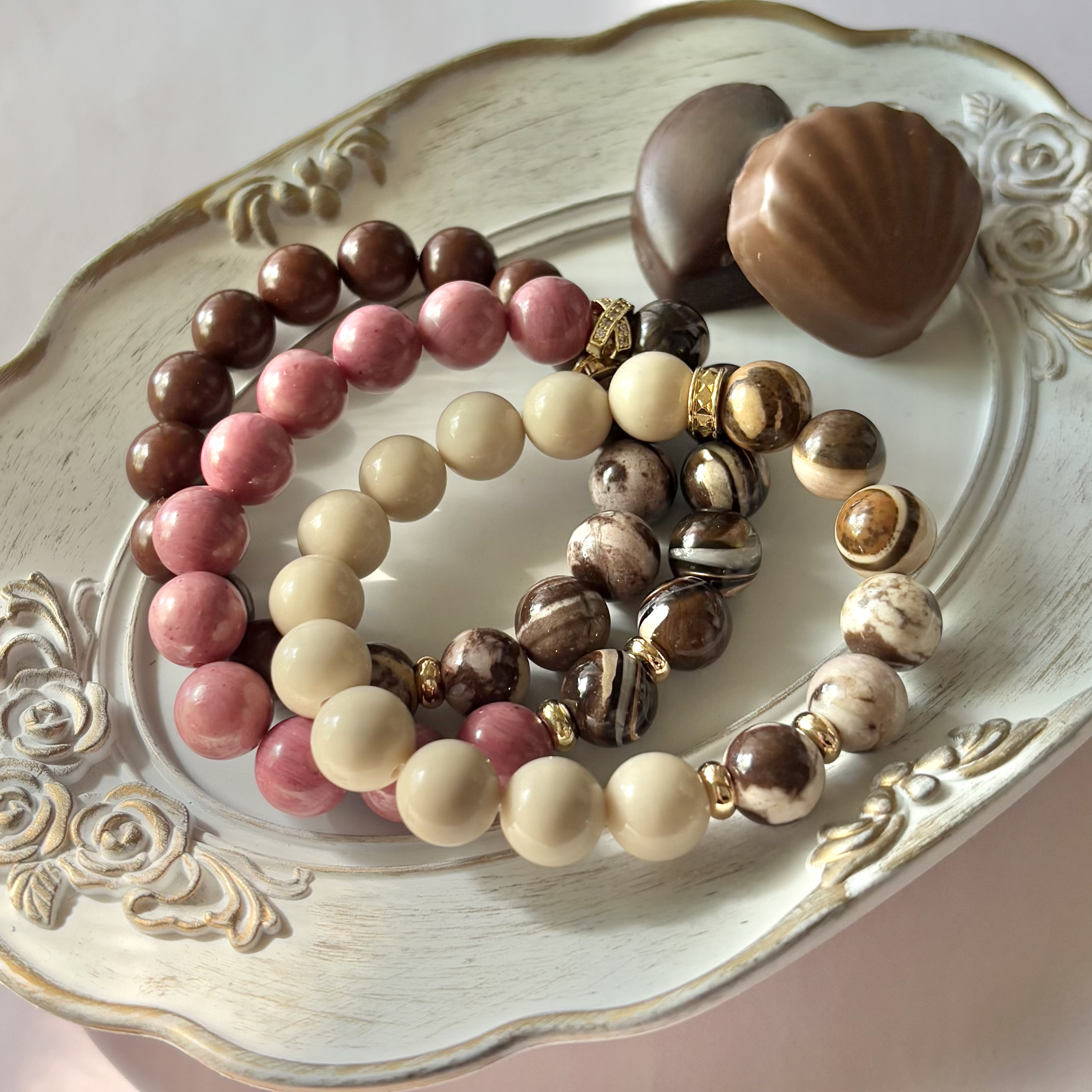 【予約販売のお知らせ】チョコレートブレスレット4種が数量限定で予約販売開始!