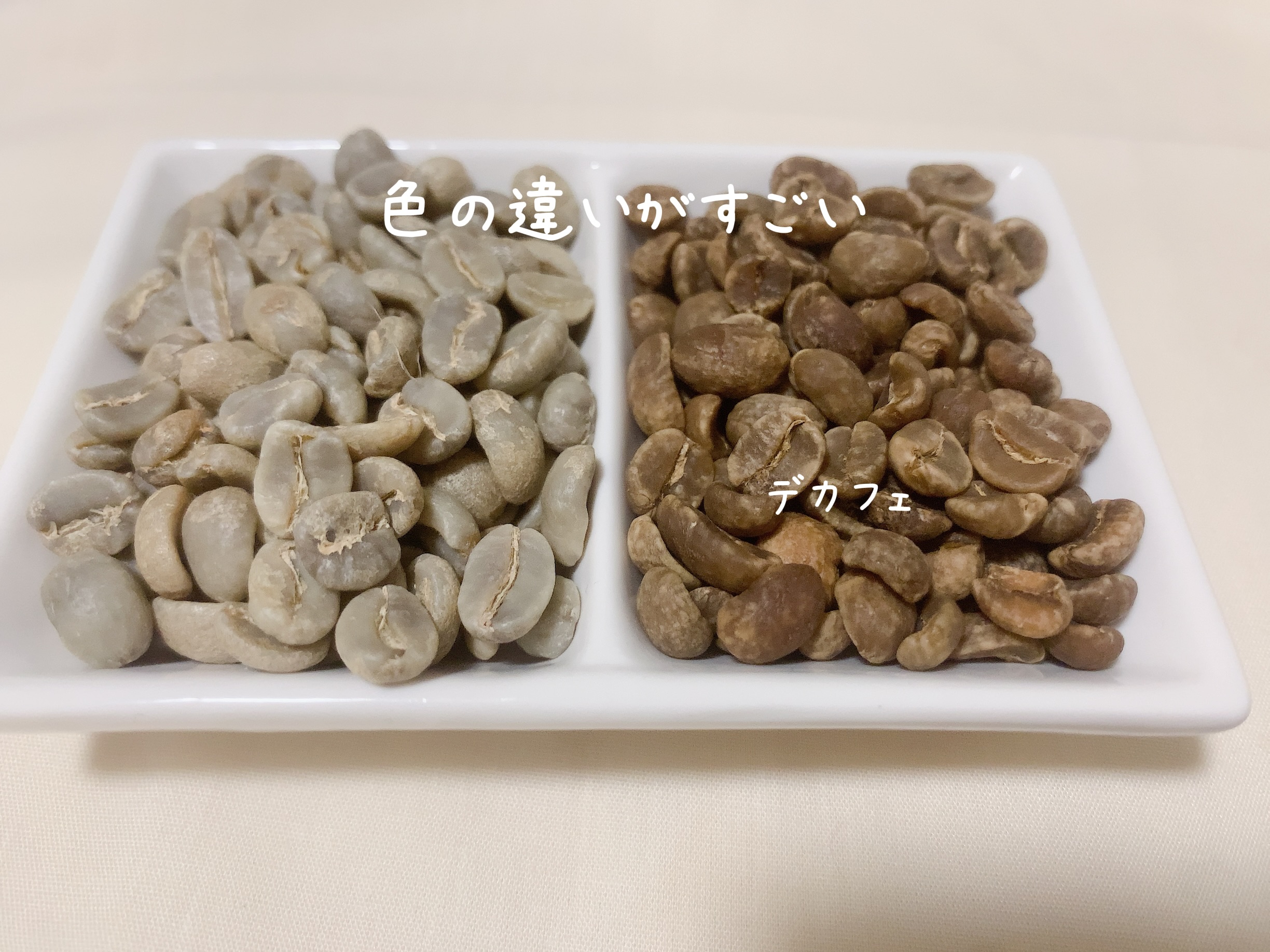 ①デカフェについて