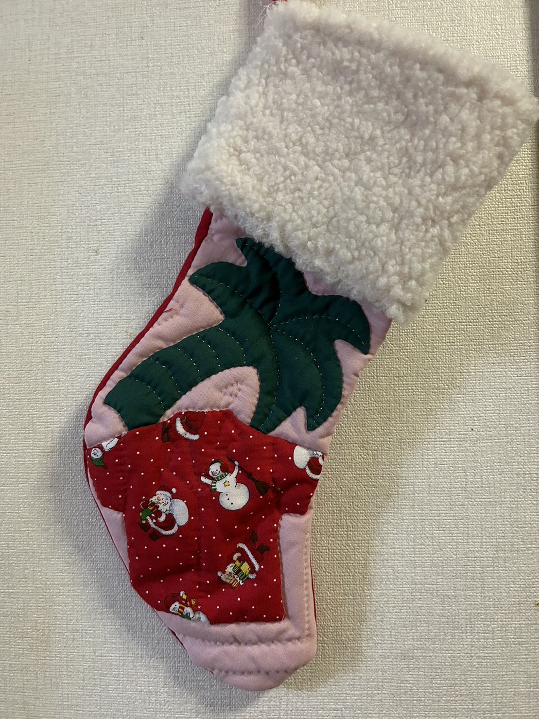 ハワイアンキルトのクリスマスブーツ！！