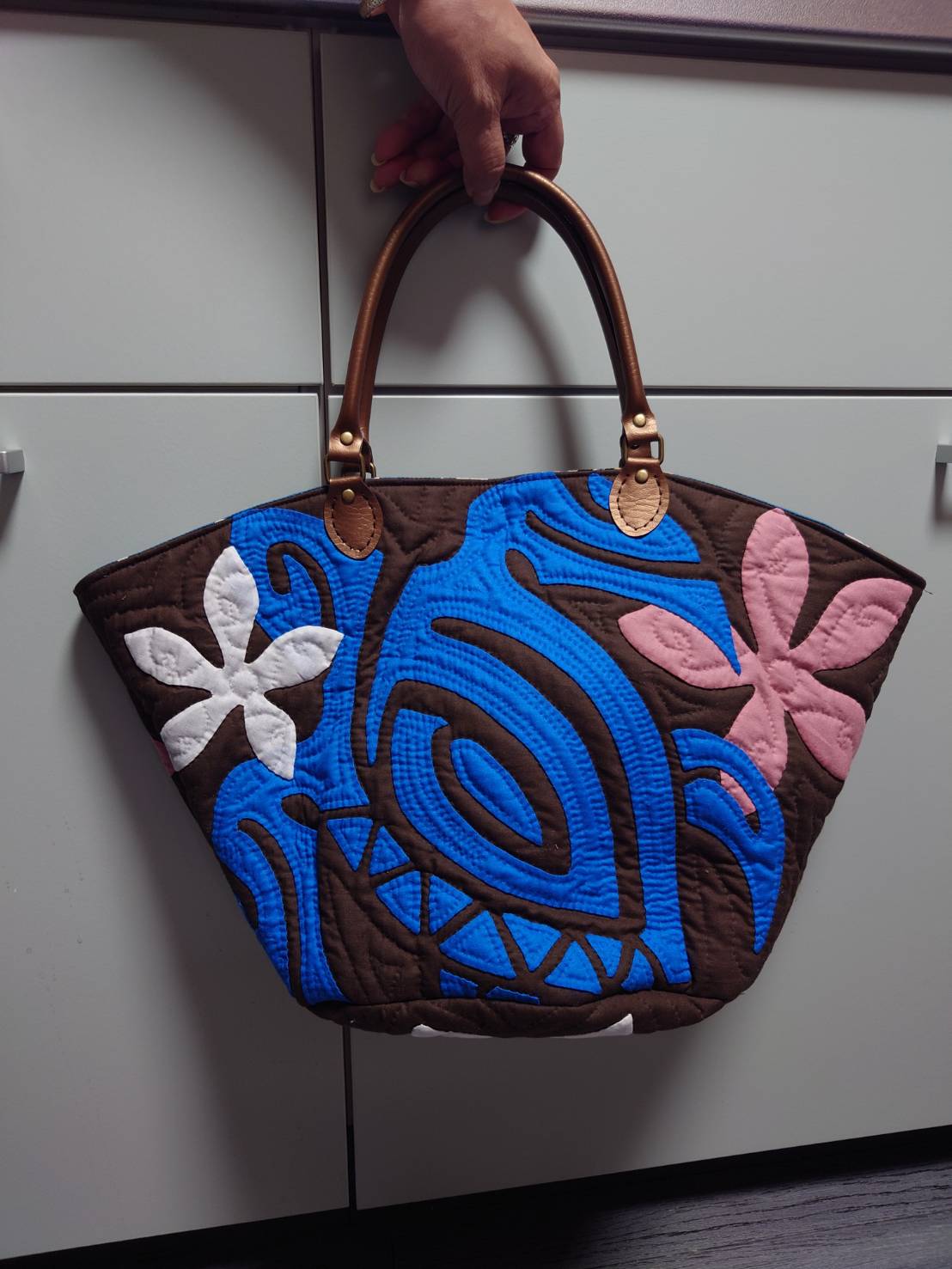 ホヌのハワイアンキルトバック🐢