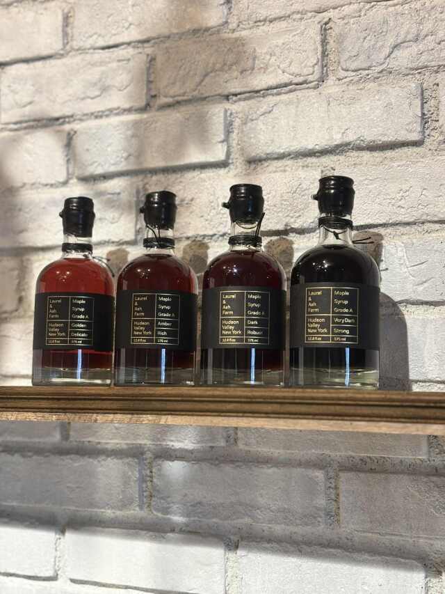 メープルシロップ入荷してます