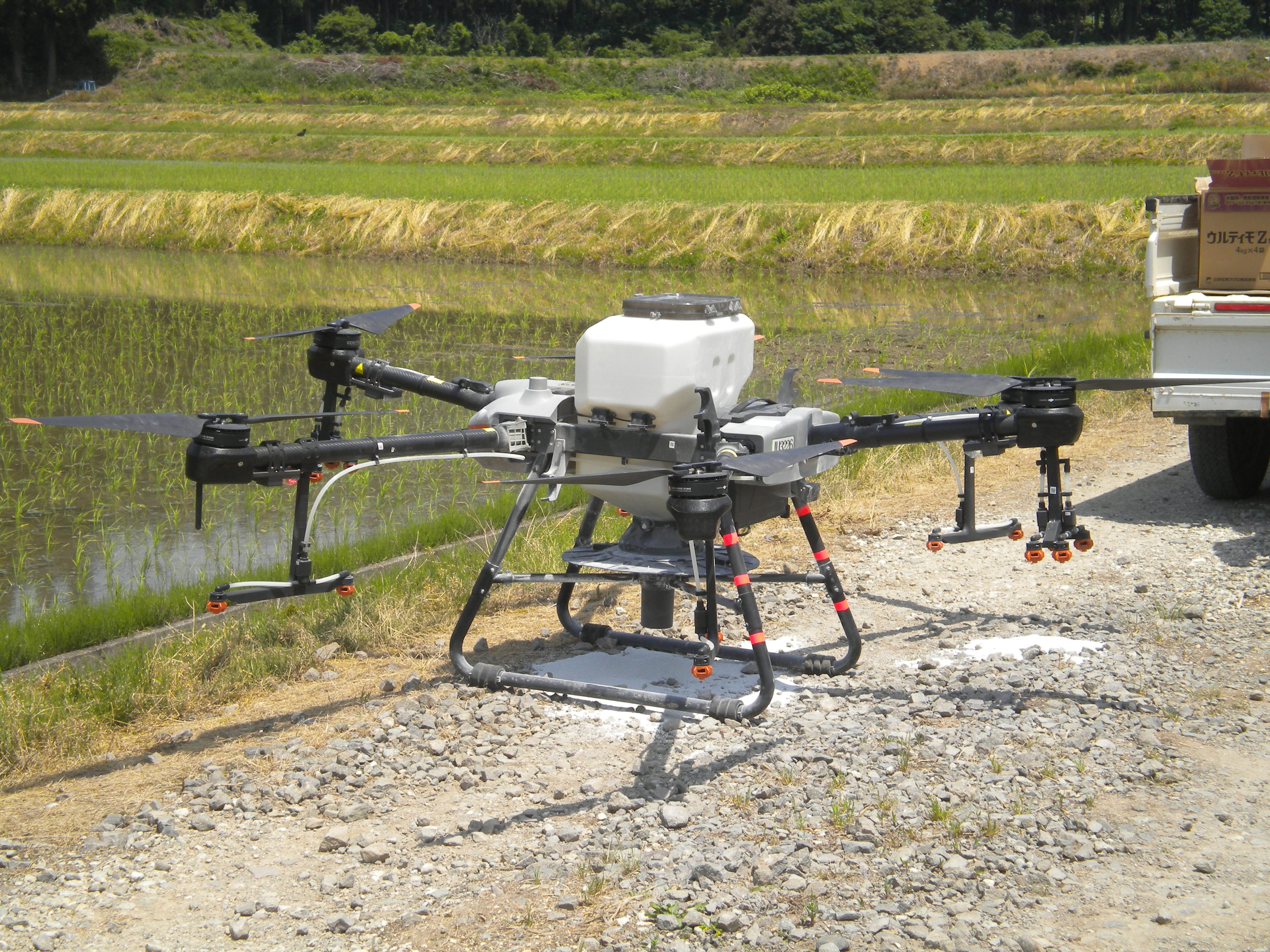 ドローン農薬散布🛫