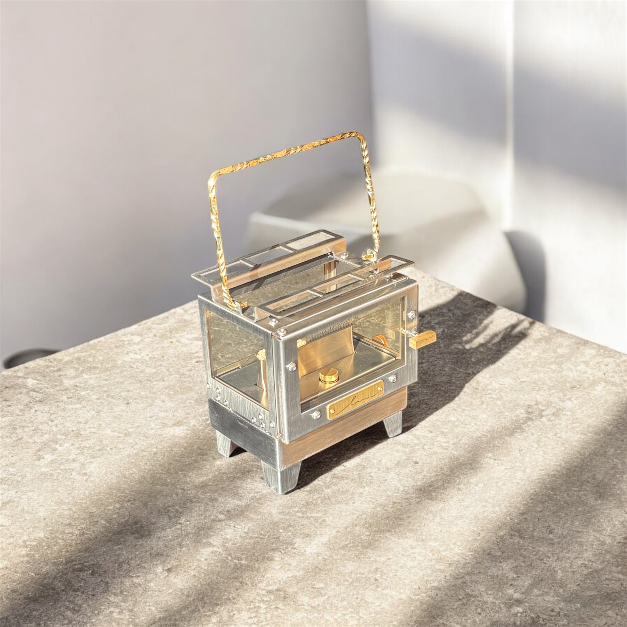 新商品！AURA Lumi対応。真鍮持ち手カスタム -Brass Twist-