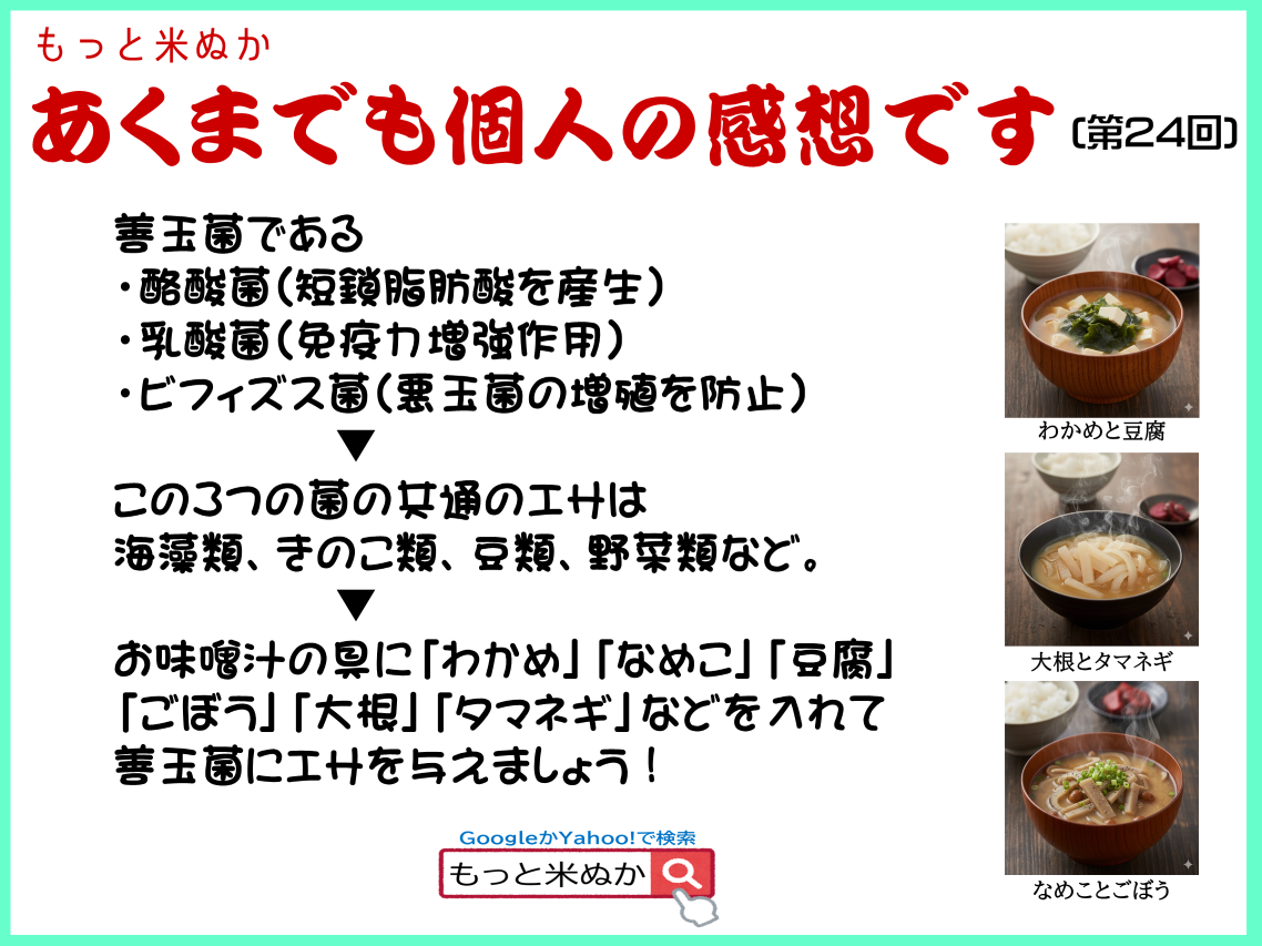 あくまでも個人の感想です第24回