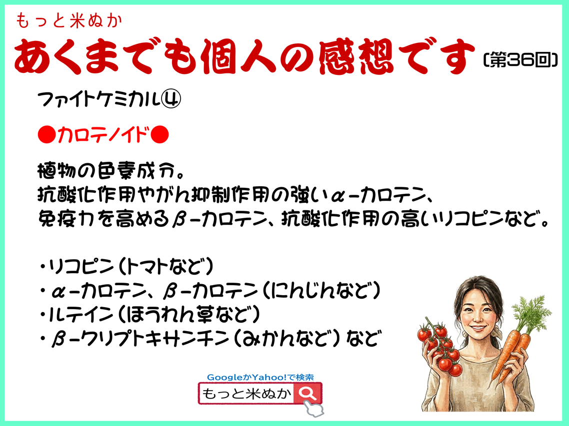 あくまでも個人の感想です第36回