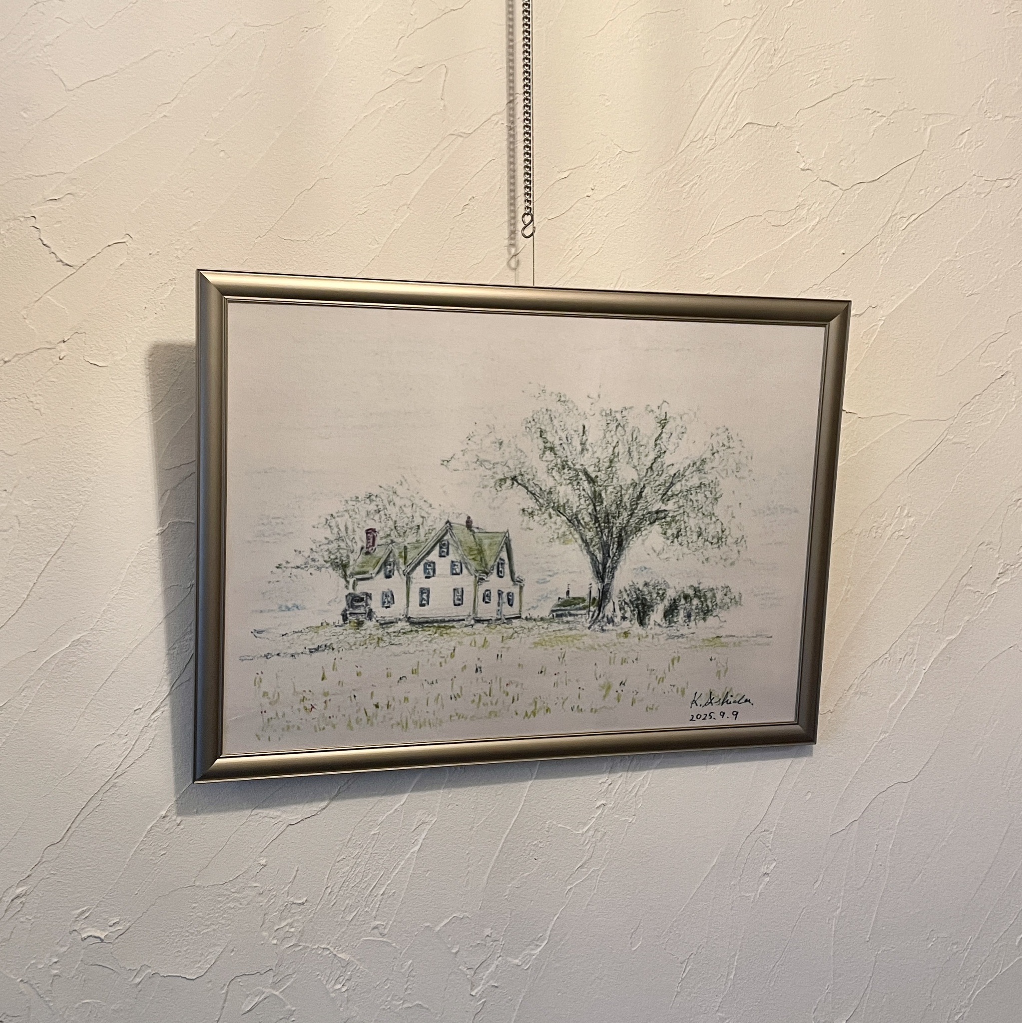 『赤毛のアン』の舞台となったプリンス･エドワード島の風景スケッチ