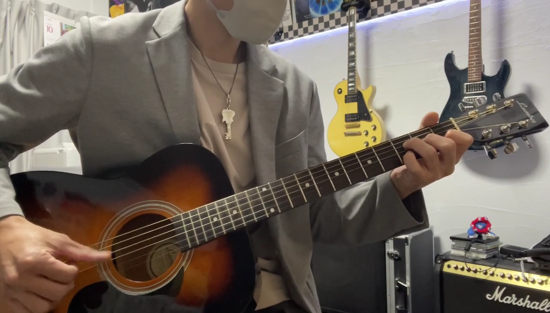 ★弾いてみた Oasis『Don't Look Back in Anger』 short cover