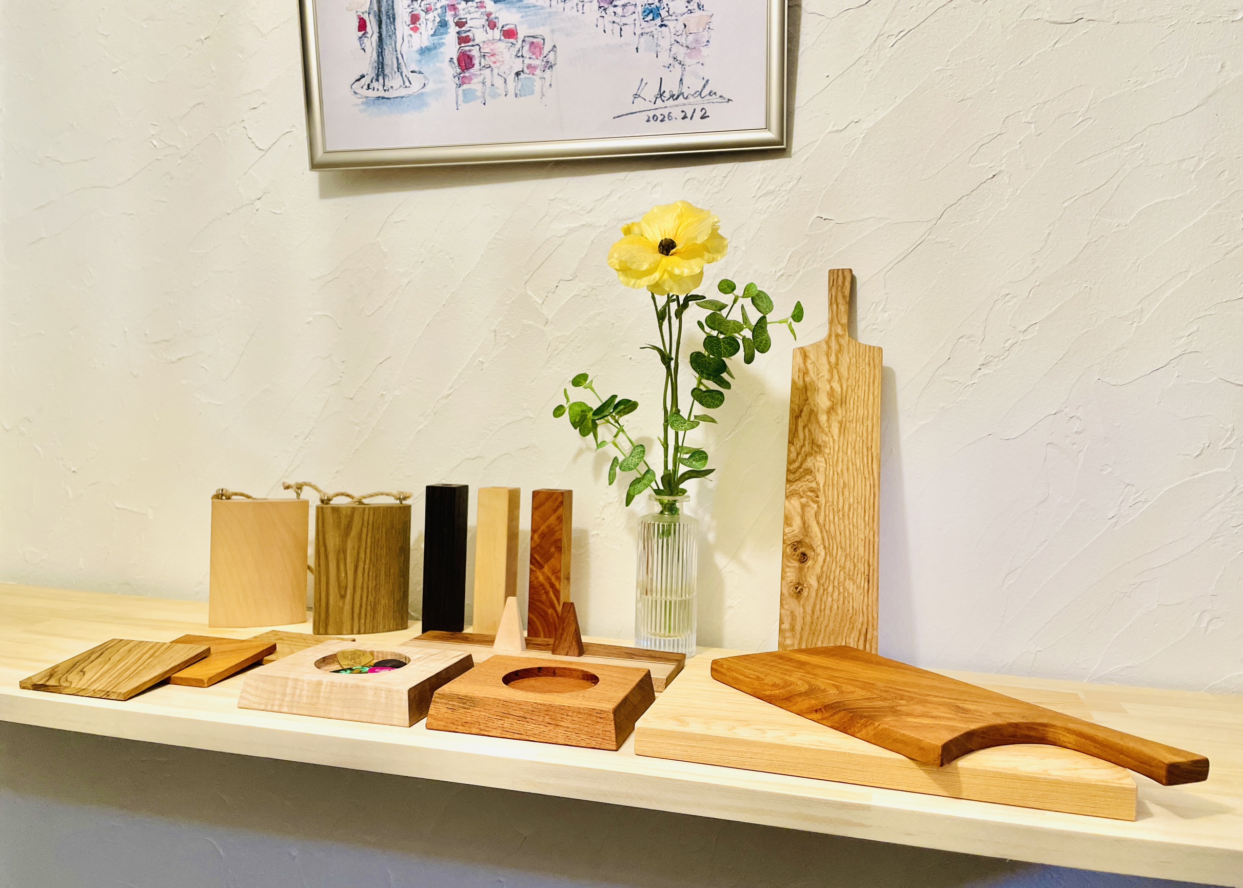 ★NEW！ちょっとした展示コーナーを作りました(>_<)
