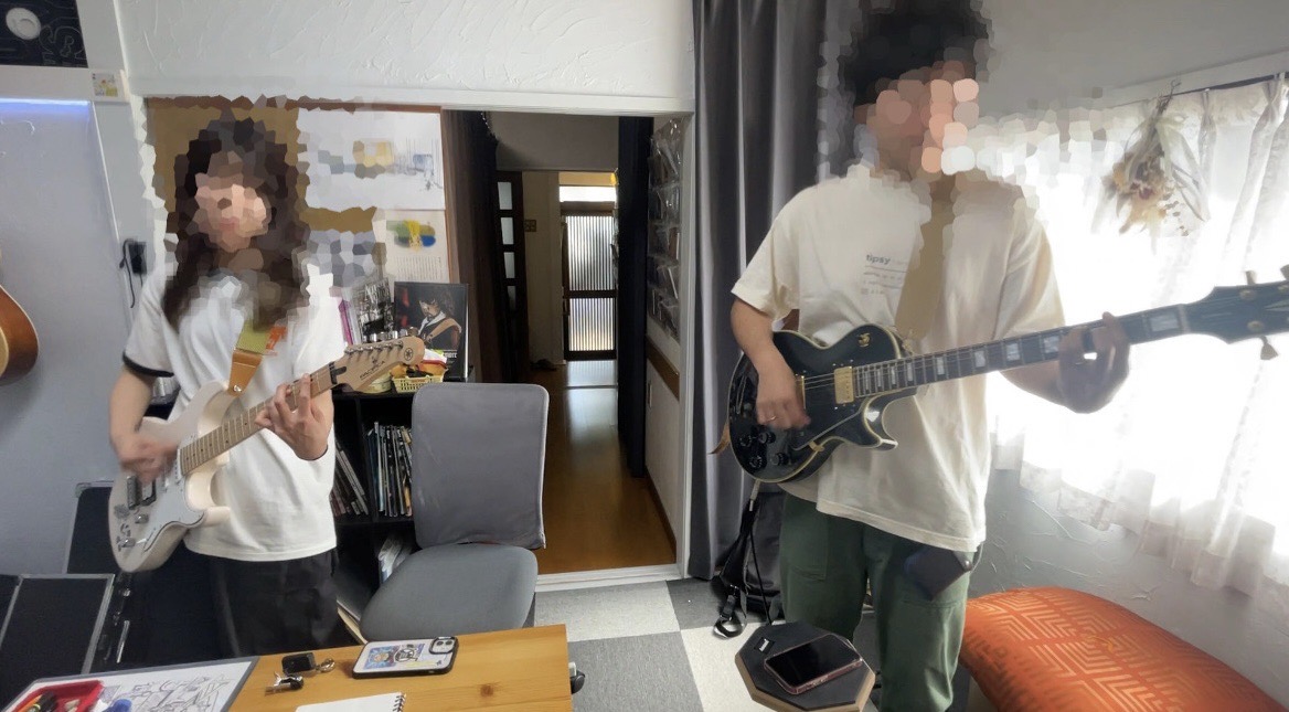 感動のレッスン日 2人組ユニット★結婚式余興ライブに向けて 楽しく猛練習🎸
