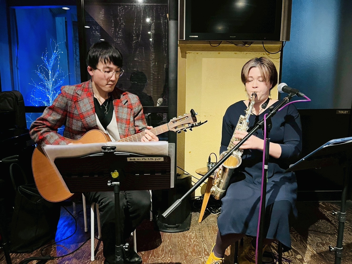 【ライブレポート🎸🎷】ボサノヴァライブ＠京都円町のBar『Rue Ribéra』