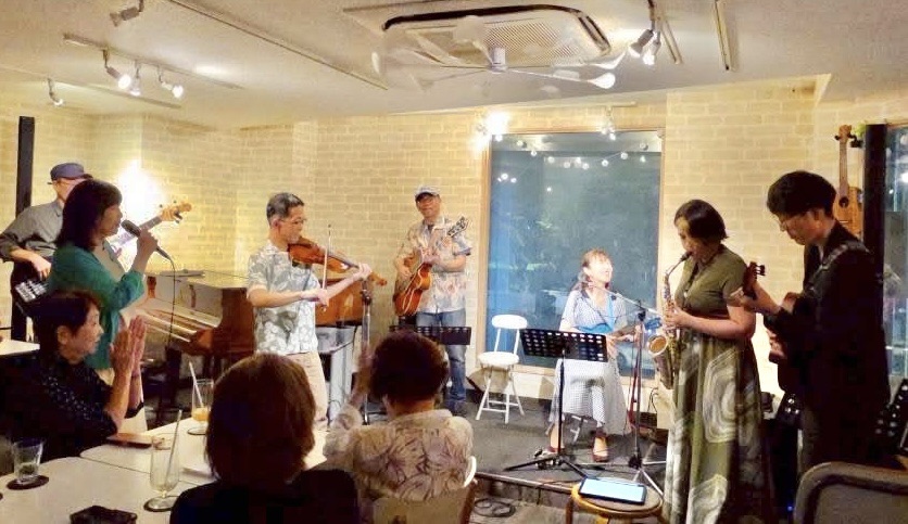 ちょっぴりセッションに参加🎸