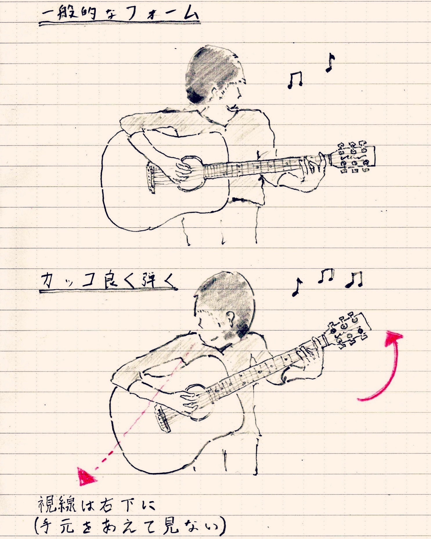 【カッコいい構え方】せっかくなら格好よく弾きたい🎸