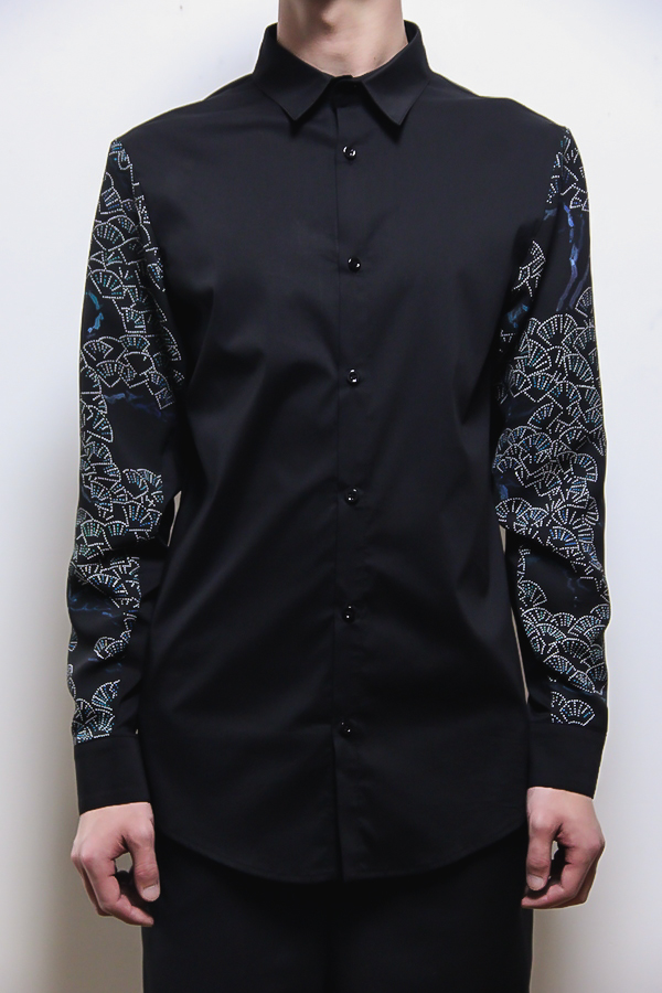 17SS Kimono fabric Sleeve Shirt