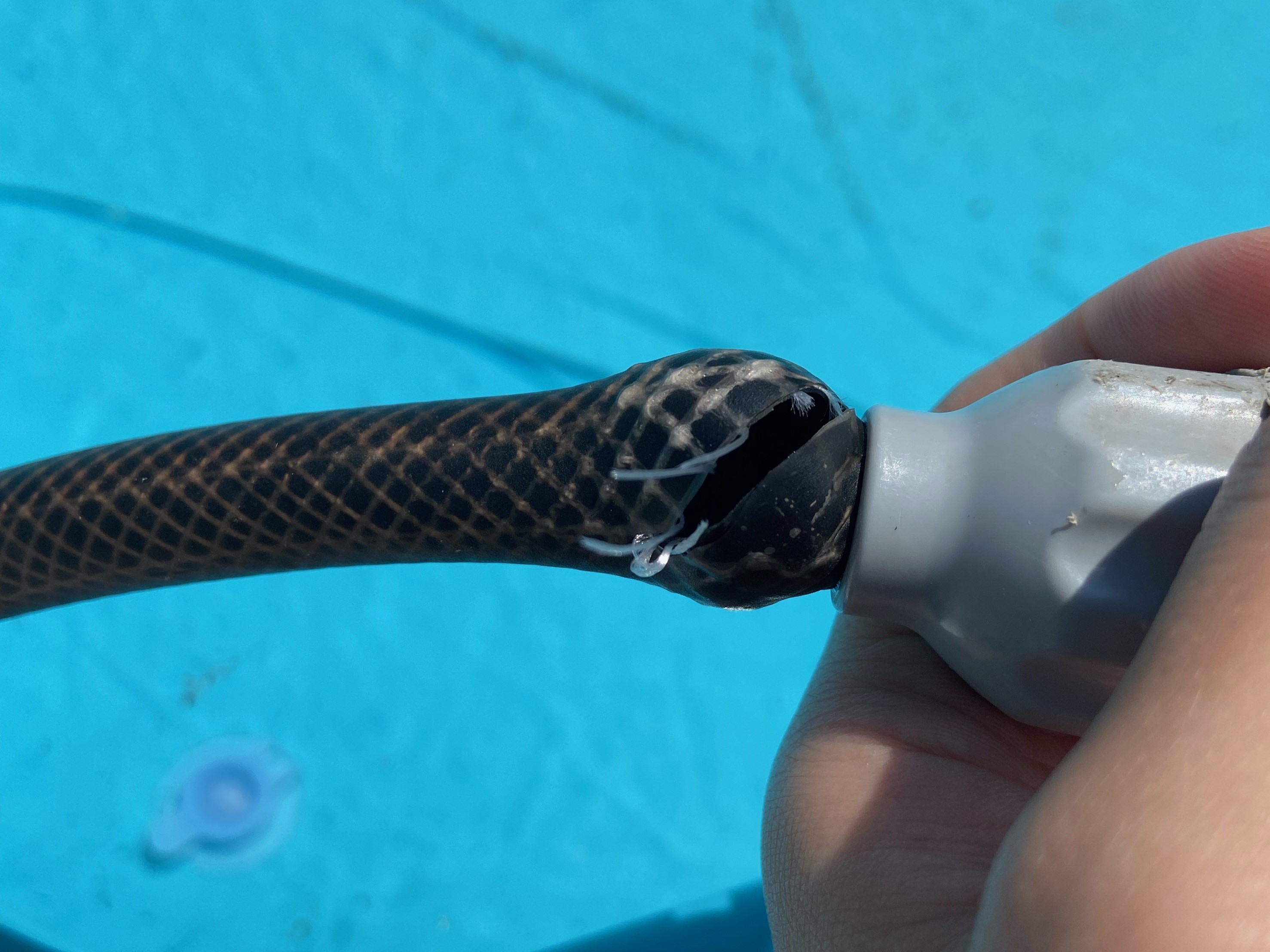 散水ホース、修理するぞ！！！の巻