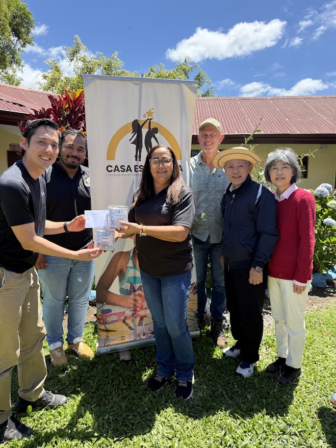 2026年3月6日。ノベ属の子供たちの学校『カーサ・エスペランサ』へ3回目の寄付をお送りしました