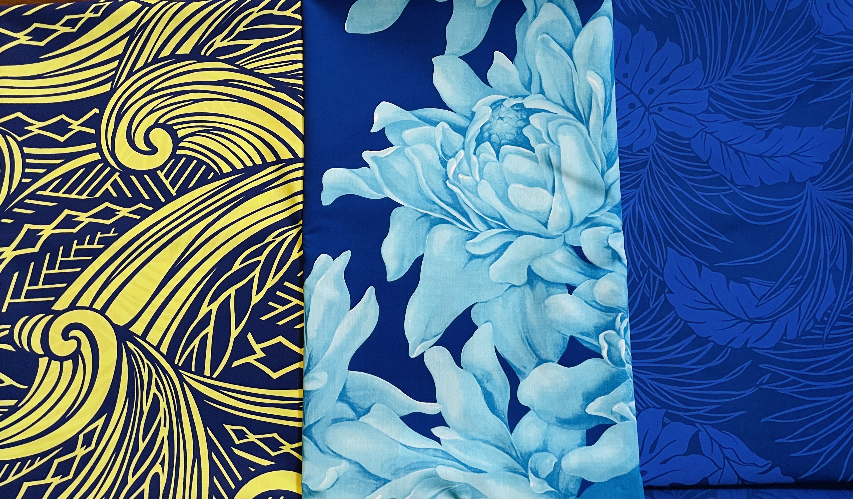 ハワイからファブリックが届きました♡