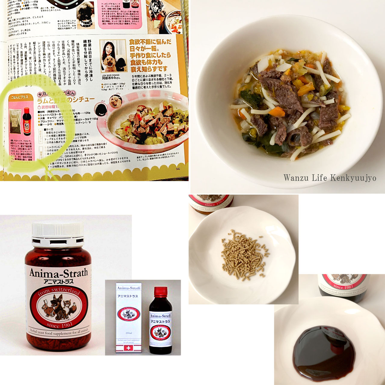 アニマストラスと手作りご飯