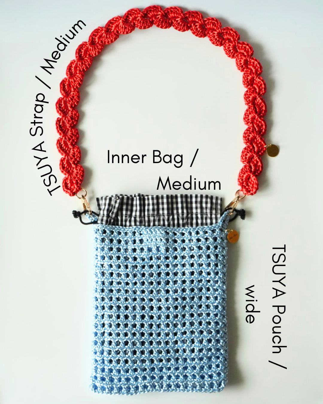 TSUYA Pouch サイズガイド