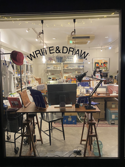 POP-UP&ワークショップ開催 @WRITE&DRAW.