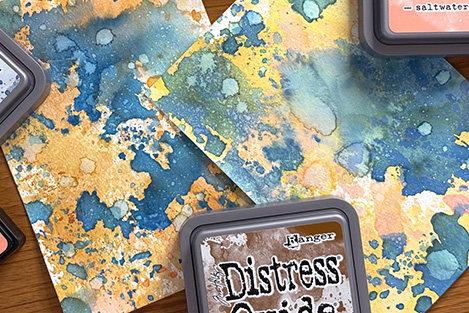 note更新：Distress InkとDistress Oxideの違いについて