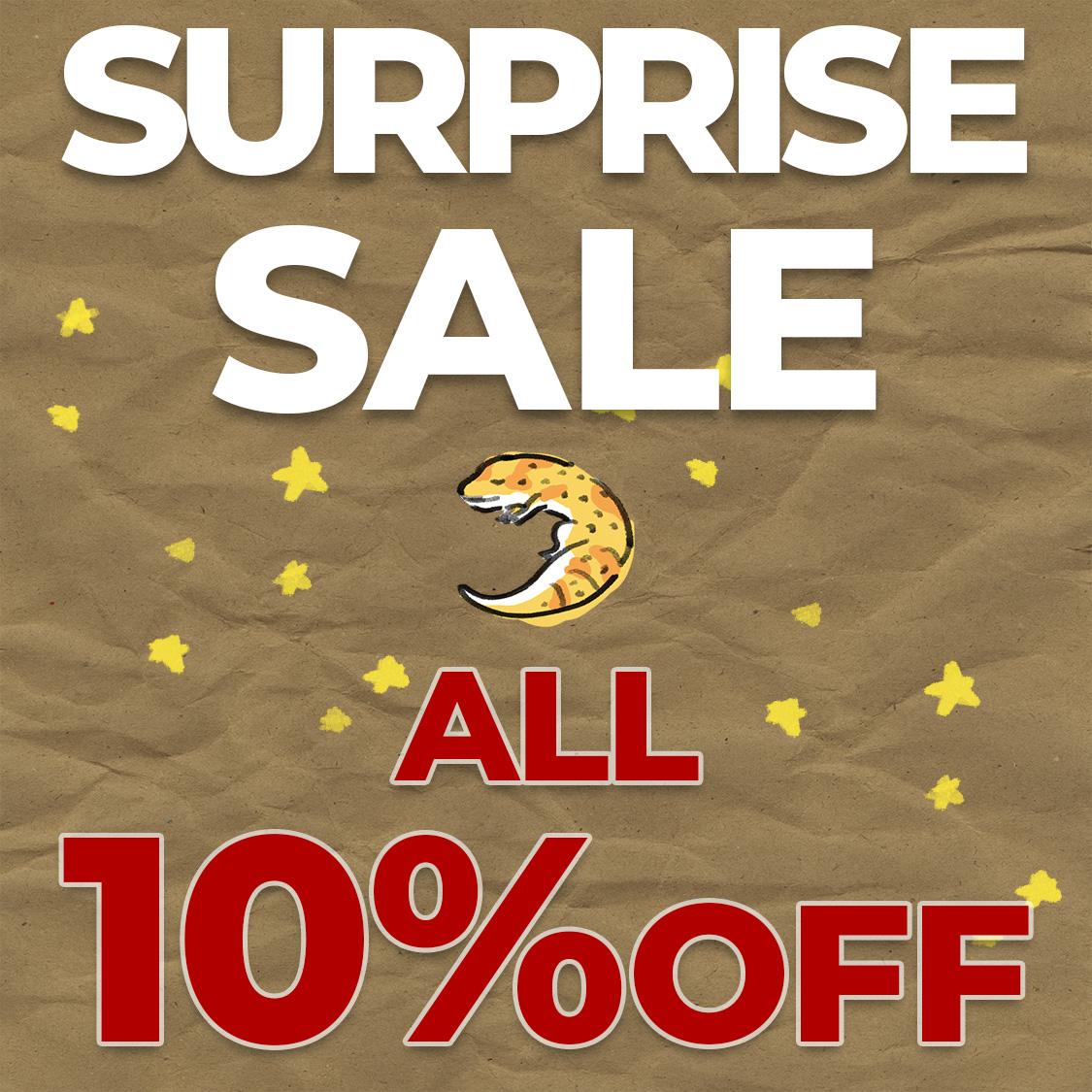 【SALE】サプライズセール実施中！9/29（日）23:59まで全品10%OFF