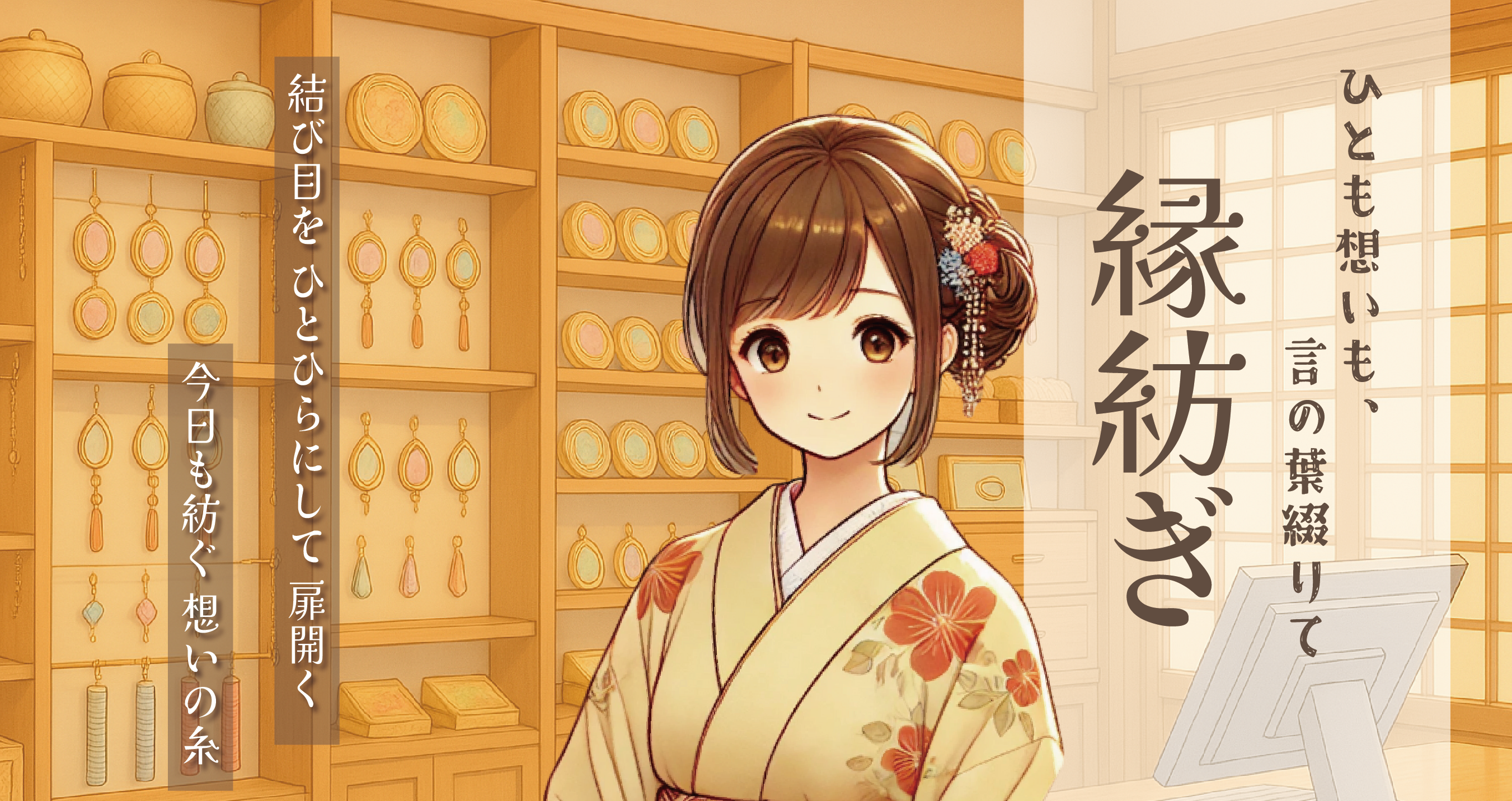 【はじまりの筋】縁紡ぎ-ひとも想いも、言の葉綴りて-