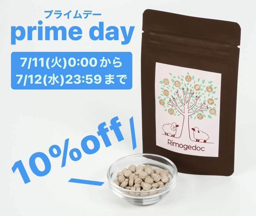 Amazonプライムデー参加(リモゲドック)