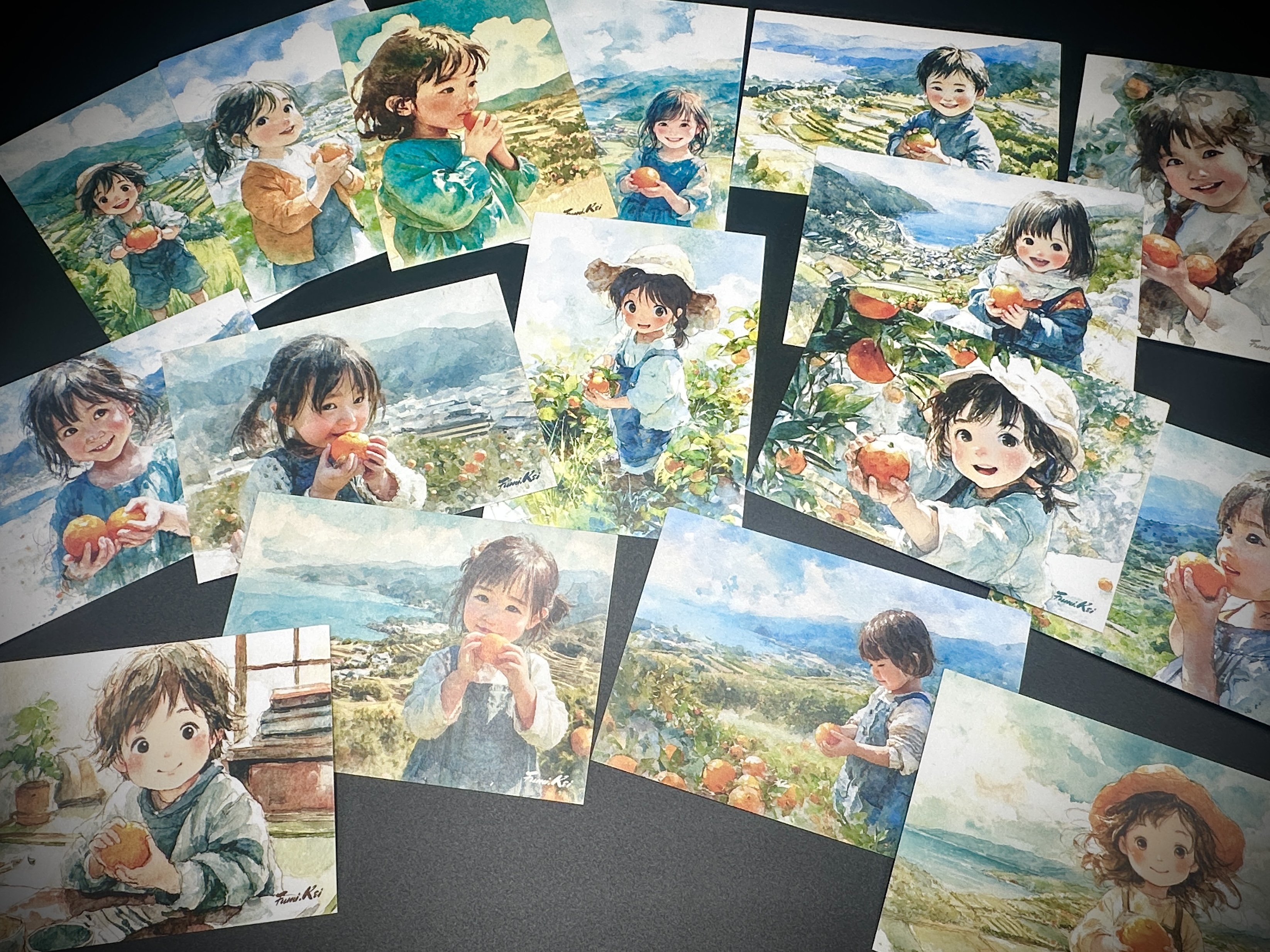 やさしさ創生アーティスト Fumi.kei のポストカード販売開始！