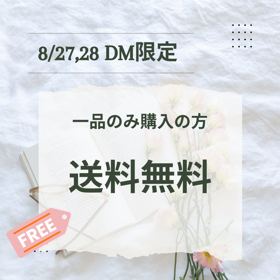 8/27,28 一品のみ送料無料デー
