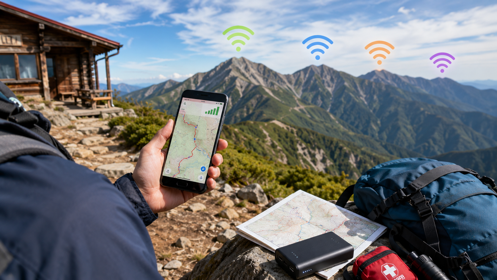 登山で使うなら今どのキャリアが強い?2026年版・電波比較とおすすめの備え方