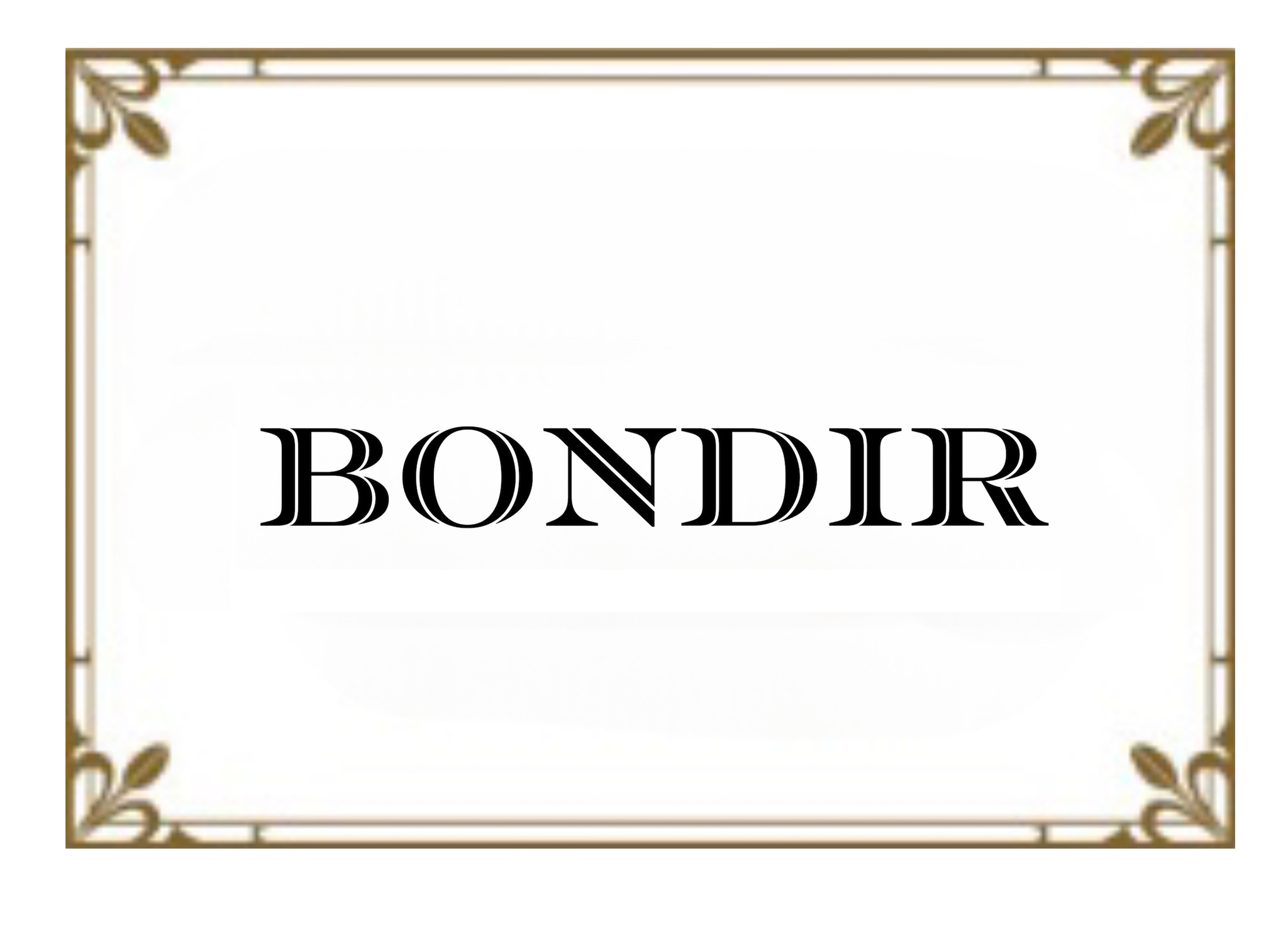 BONDIRブランドについて