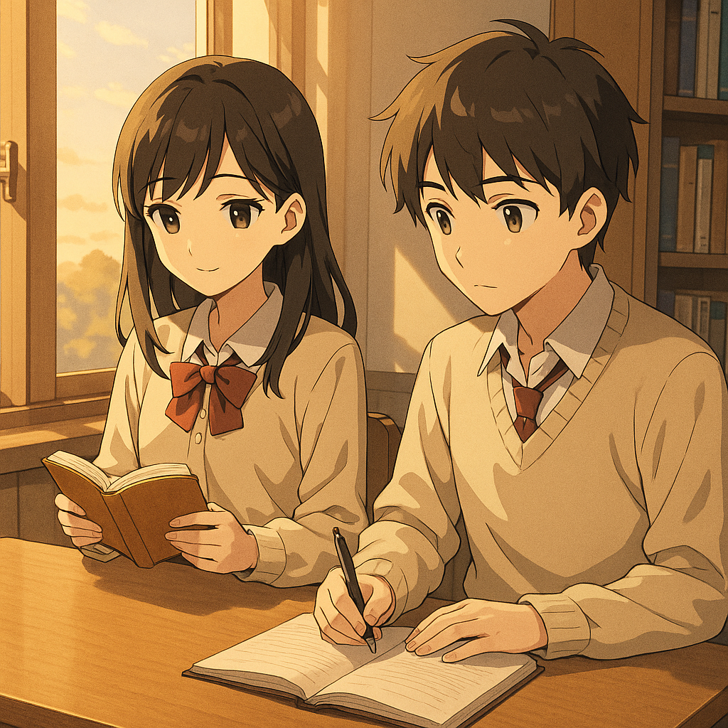 短辺小説『ページをめくる音が、今日いちばんの会話だった。』