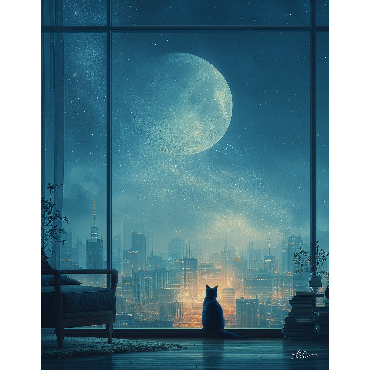 - Silent - （サイレント / 蒼く深い静寂）