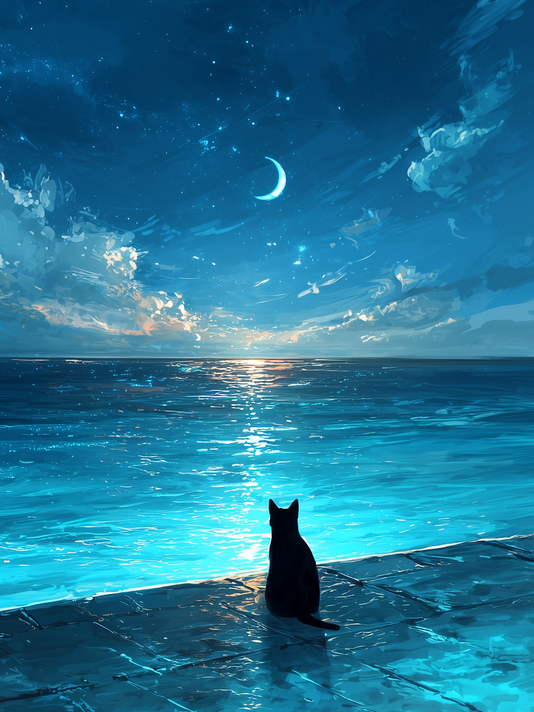 宵の海、星のはじまり