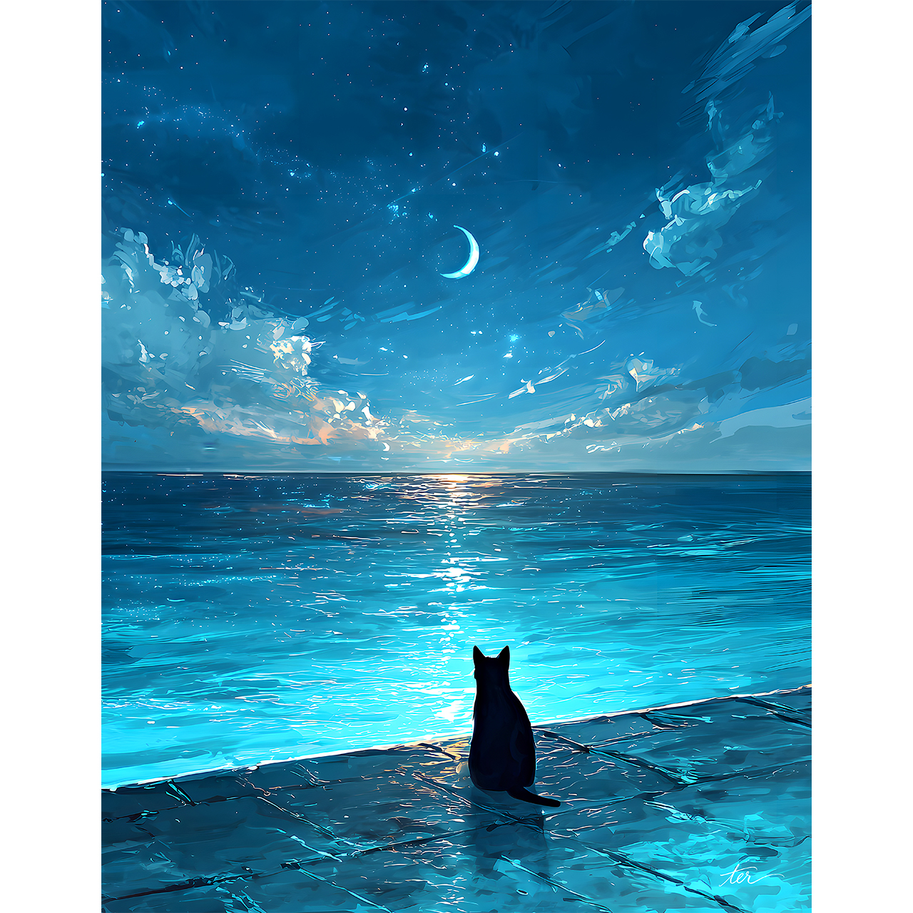 宵の海、星のはじまり