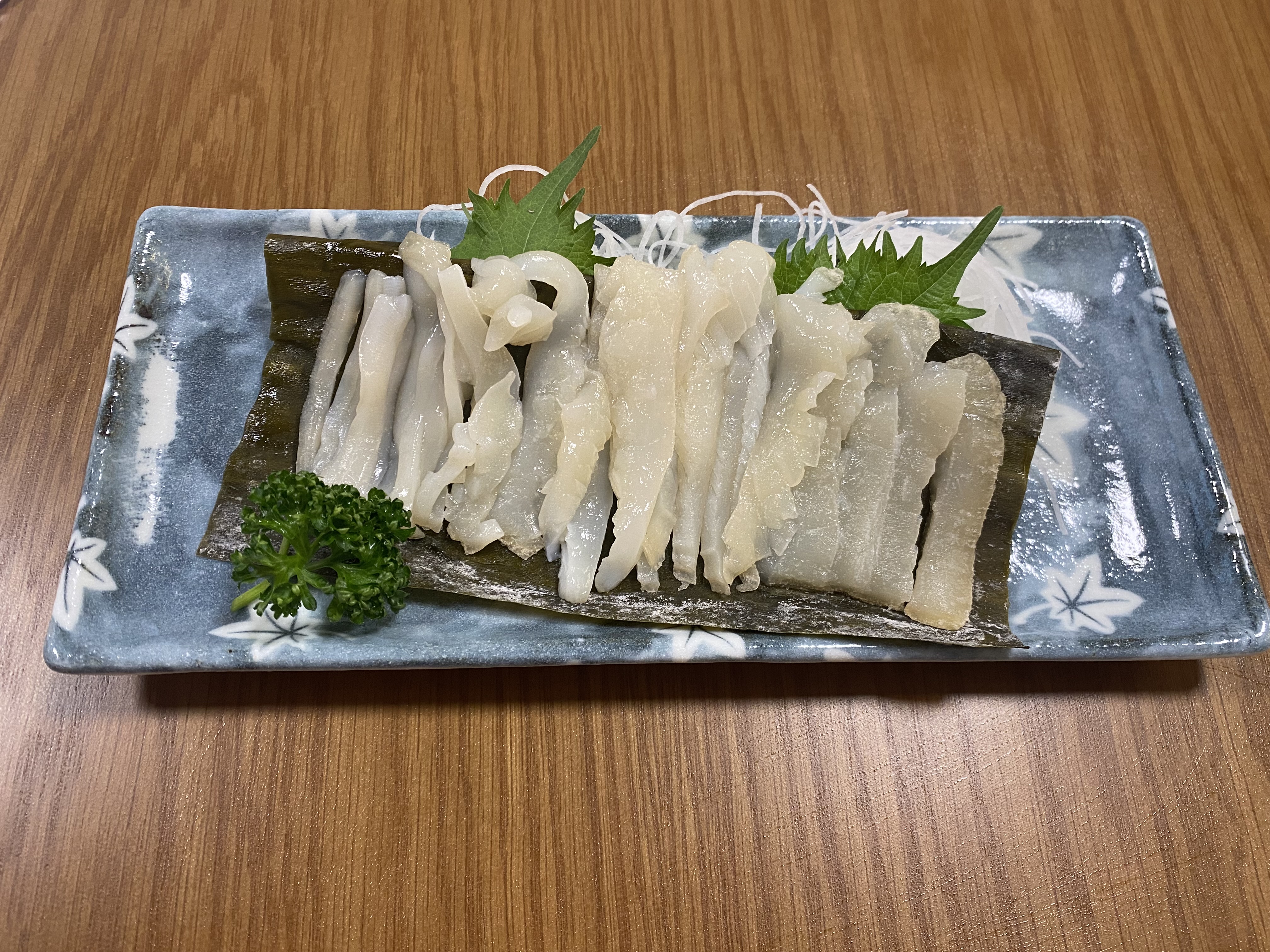 墨イカの昆布締めのご紹介🦑