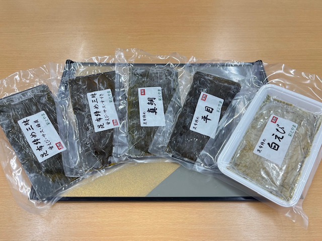 昆布締め『彩セット』（５枚）新発売！