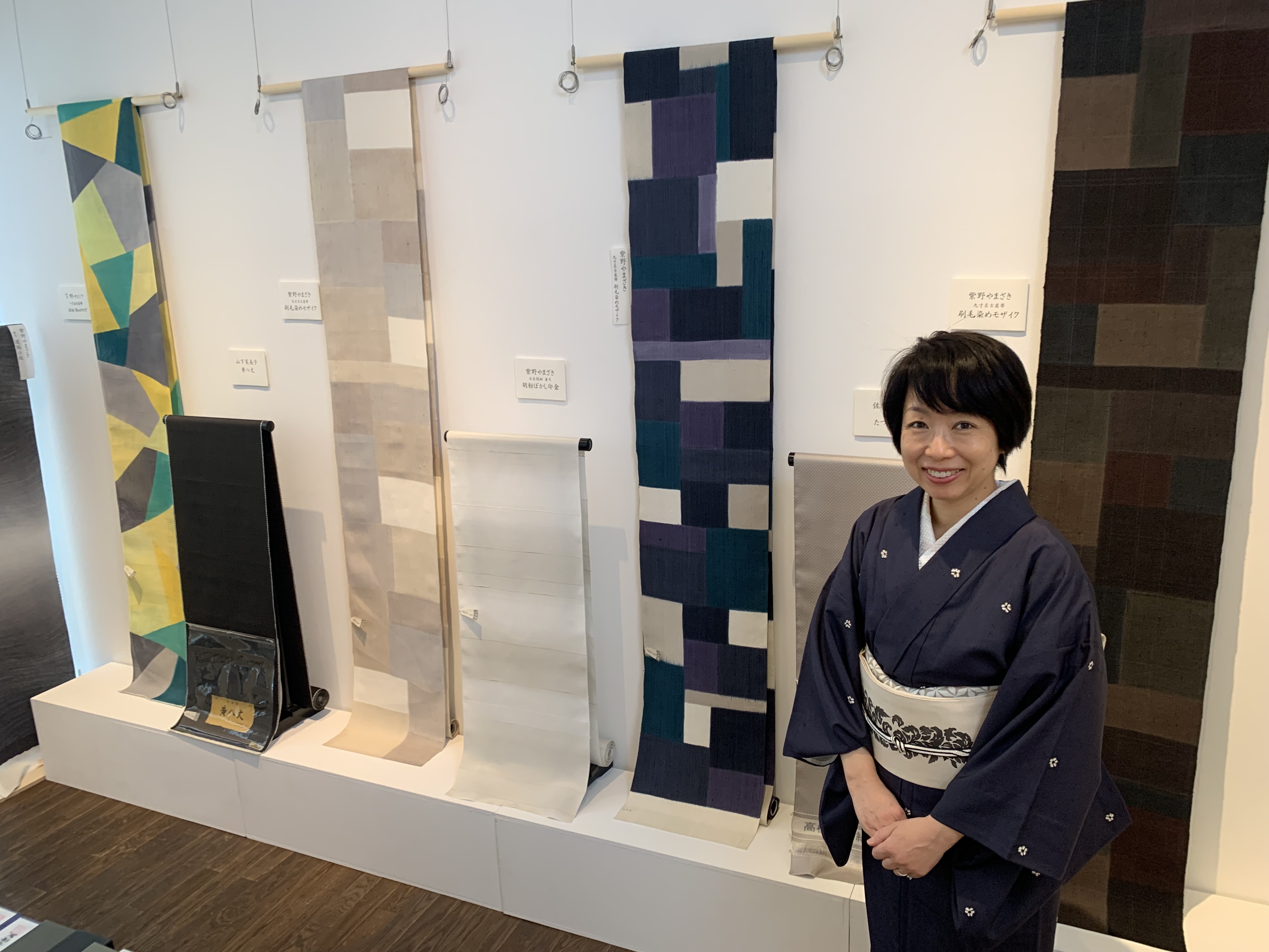 きものすぎを札幌円山展にて　2月25日まで