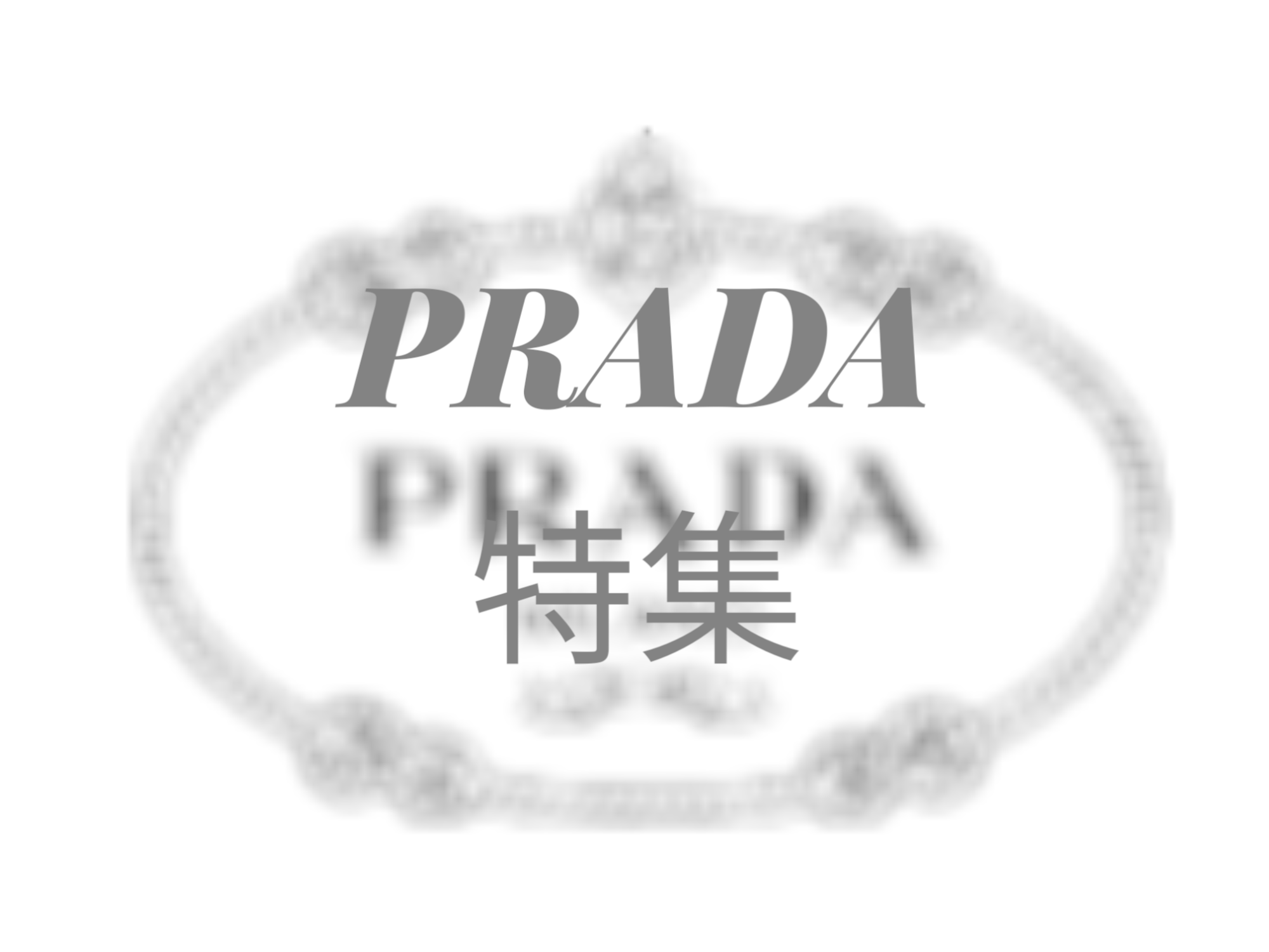 ♪PRADA特集♪