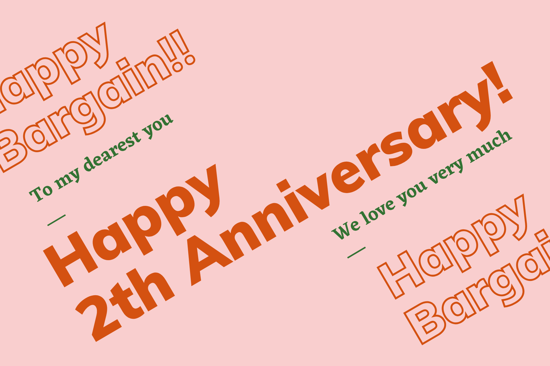 'olu'olu with 2nd アニバーサリーセールのお知らせです！